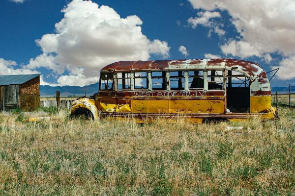 Schoolbus, Illinois, USA, 2012 