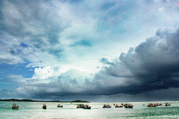 Fishing Boats, South Sri Lanka, 2016